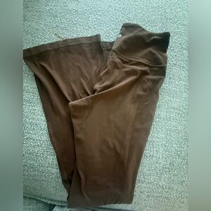 Lululemon Athletica Chocolate Wide Leg Pants